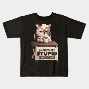 Humans Are Stupid Kids T-Shirt